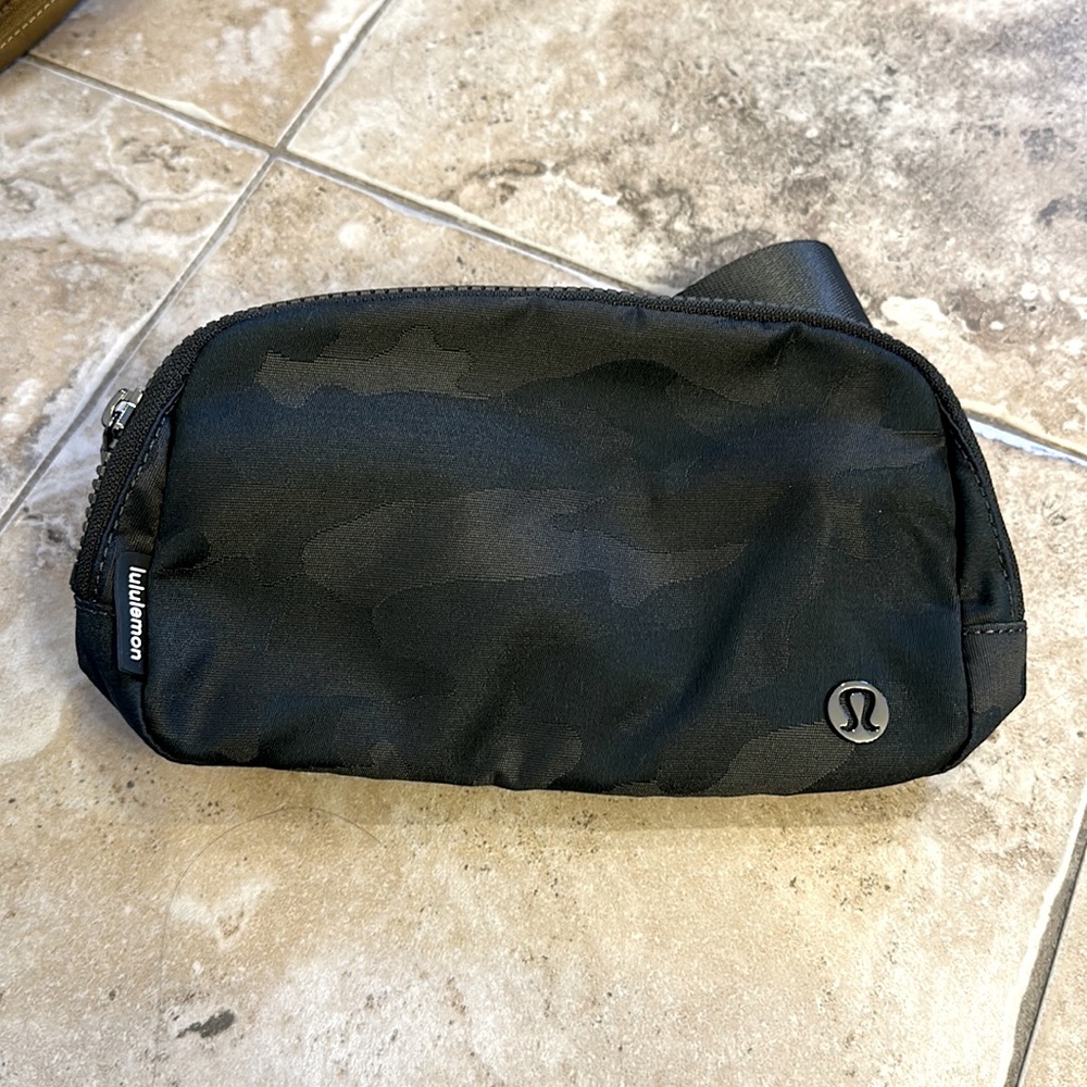 Brand new Lululemon belt bag. Camouflage in color.